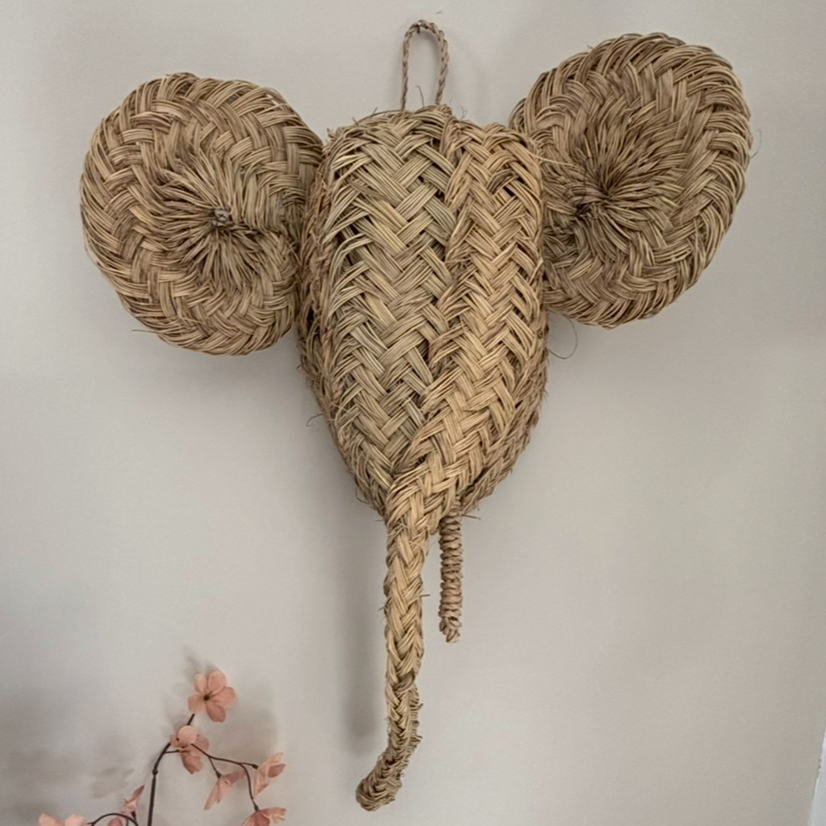 TETE D'ELEPHANT MURAL