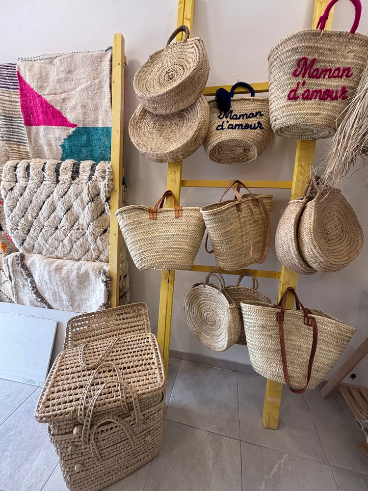 Paniers et coffre de rangements