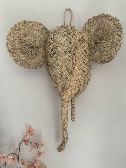 TETE D'ELEPHANT MURAL