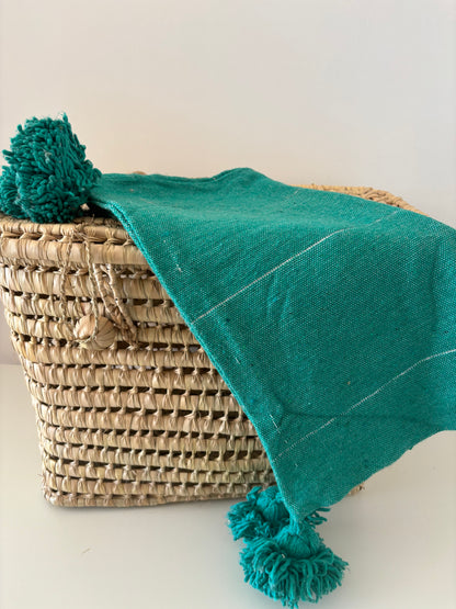 HOUSSE DE COUSSIN A RAYURE