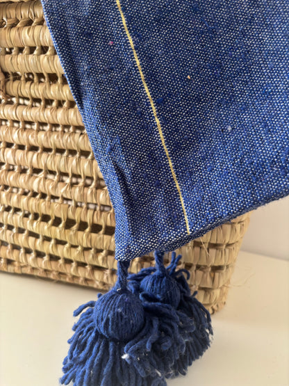 HOUSSE DE COUSSIN A RAYURE