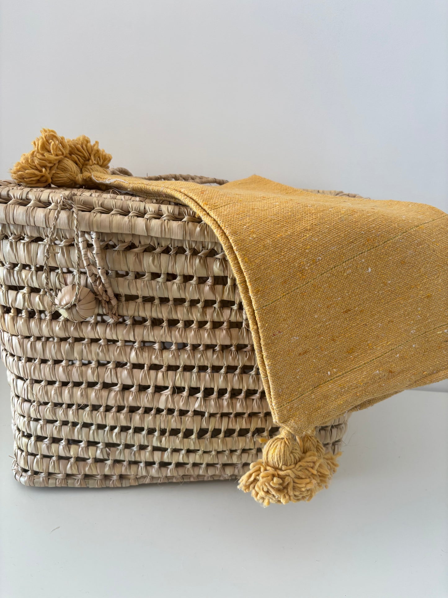 HOUSSE DE COUSSIN A RAYURE